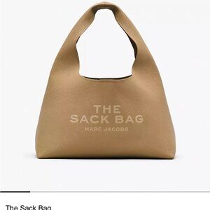 Marc Jacobs Beige Leather Hobo Bag